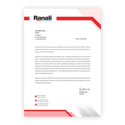 Antetli Kağıt Baskısı