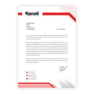 Antetli Kağıt Baskısı