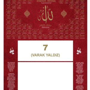 Yaldız Baskılı İmsakiye