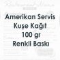 Renkli Amerikan Servis