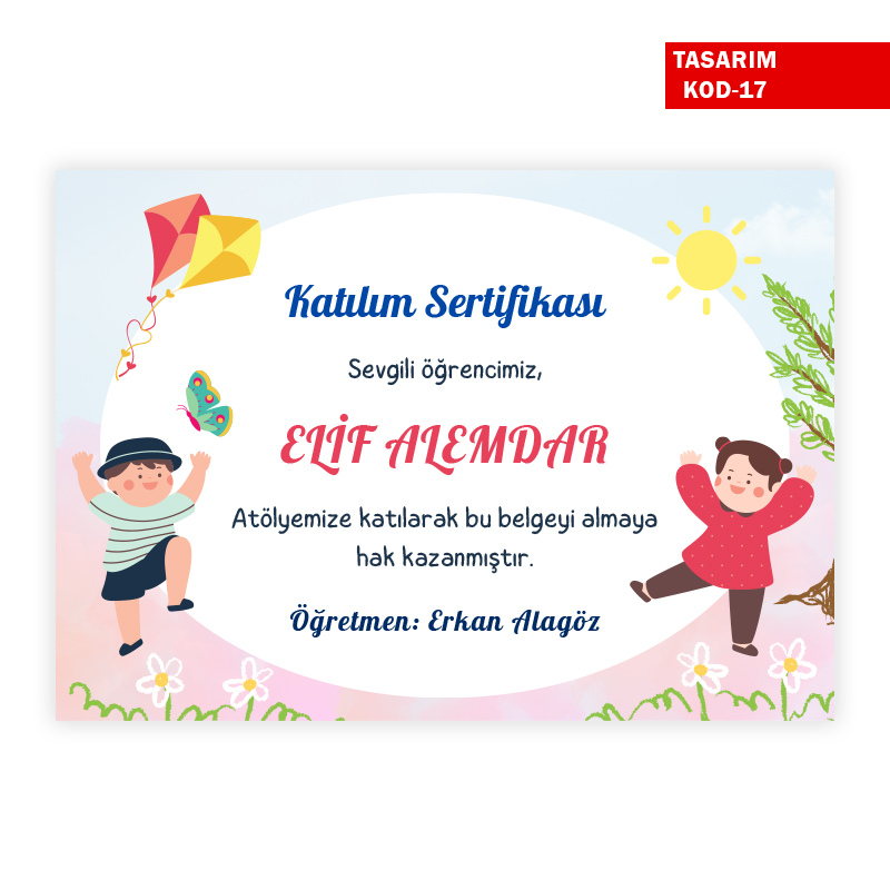 Katılım Sertifikası Katılım Sertifikası