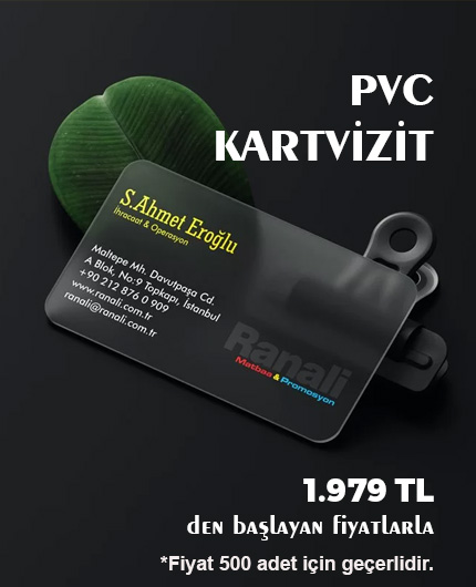 Şefffaf Kartvizit